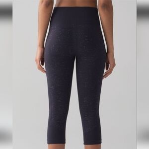 Lululemon Free To Flow Crop, Midnight Navy